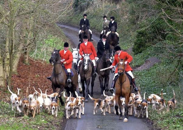 Scotland became the first part of the UK to ban hunting with dogs, with England and Wales following suit. The SNP MPs are being lobbied to oppose the repeal. Picture: PA