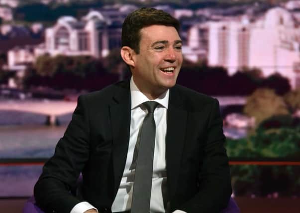 Labour leadership candidate Andy Burnham stated the possibility on The Andrew Marr Show. Picture: BBC/Getty