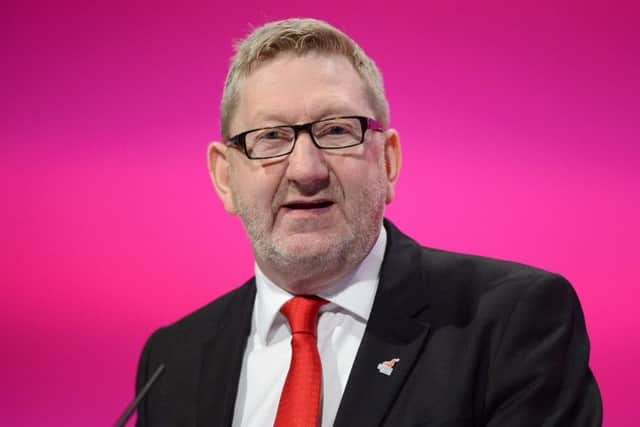 Britain's General Secretary of Unite the Union Len McCluskey. Picture: Getty