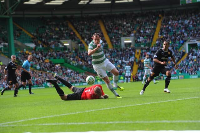 Anthony Stokes could be headed for the Celtic exit. Picture: Robert Perry