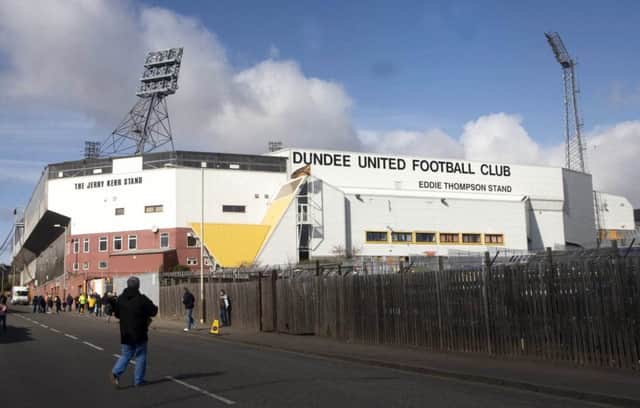 Dundee United are amongst the Scottish club who are failing to pay the living wage. Picture: SNS