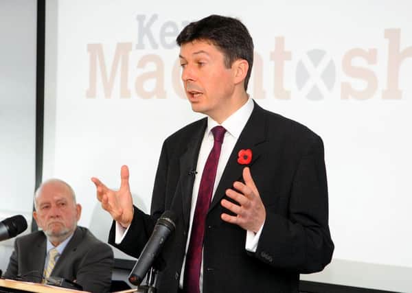 Ken Mackintosh pictured launching his first Labour leadership bid in 2011. Picture: Gary Hutchison
