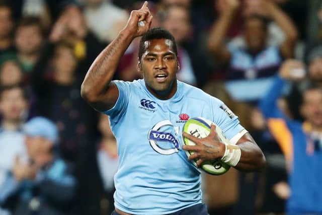 Taqele Naiyaravoro has signed for Glasgow Warriors. Picture: SNS