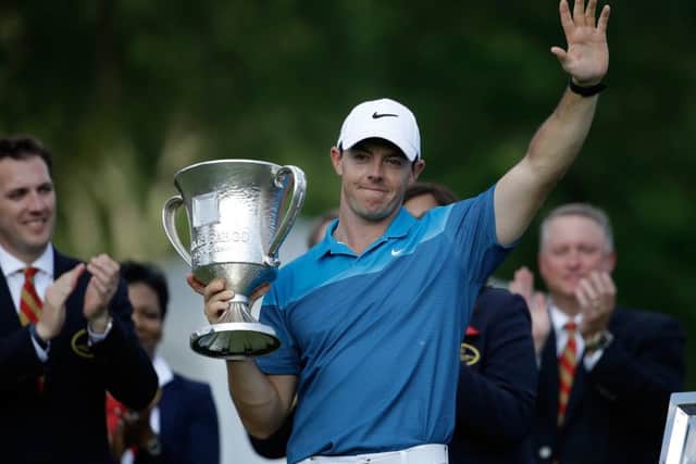 Rory McIlroy said Quail Hollow was set up for him as he romped to victory on Sunday. Picture: Getty