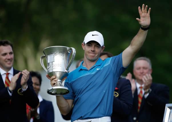 Rory McIlroy said Quail Hollow was set up for him as he romped to victory on Sunday. Picture: Getty