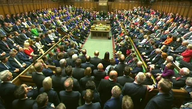 Newly elected MPs gather in the House of Commons for the first time since the general election. Picture: PA