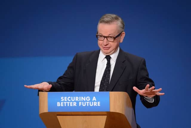 Michael Gove has been given the task of plotting a course by which the Human Rights Act can be repealed. However, with high-ranking Tories opposed, his mission may be a fruitless one. Picture: Getty