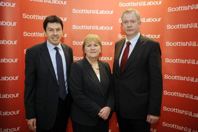 Ken Macintosh, left, lost out to Johann Lamont in the leadership election of 2011. Picture: Greg Macvean