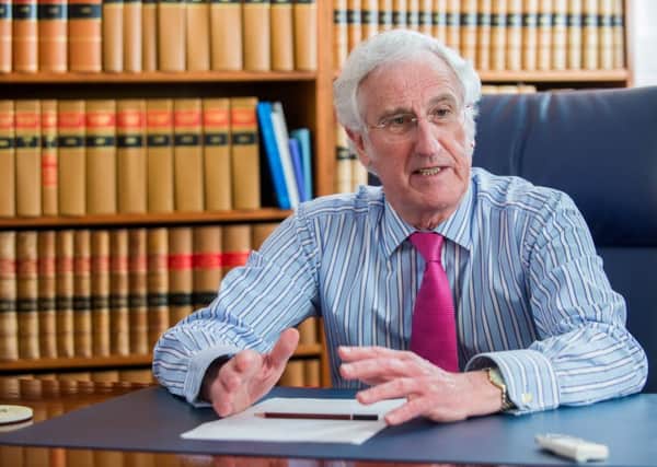 Lord Gill is set to tell Holyrood's Justice Committee what he thinks of proposals to reform FAIs. Picture: Ian Georgeson