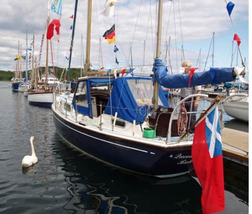 Scottish Ensign was original flag of Scotlands fleet. Picture: Contributed