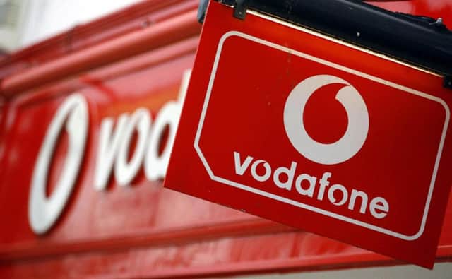 Vodafone: First quarterly increase in almost three years. Picture: PA