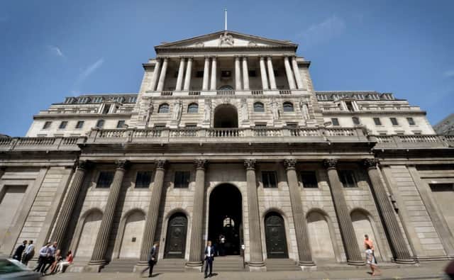The Bank of England. Picture: PA