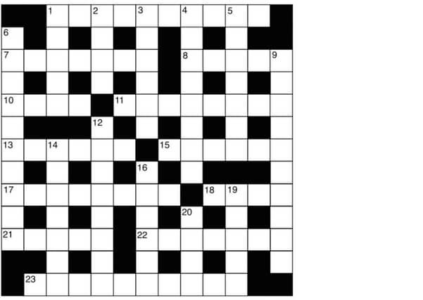 Compact crossword