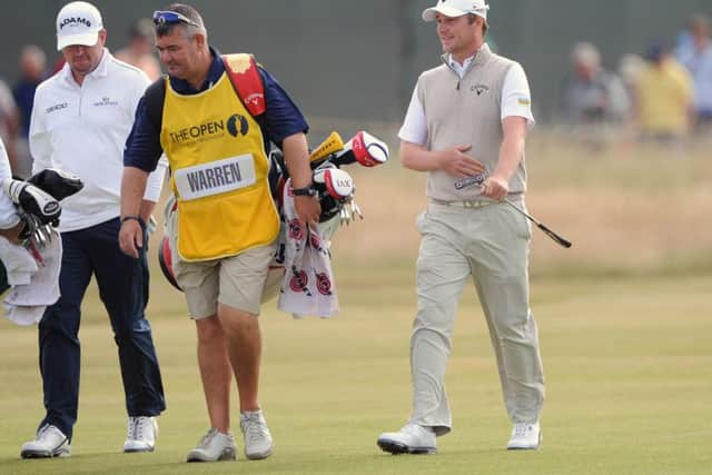 Marc Warren is hoping to secure his place in the next major, the US Open. Picture: Ian Rutherford