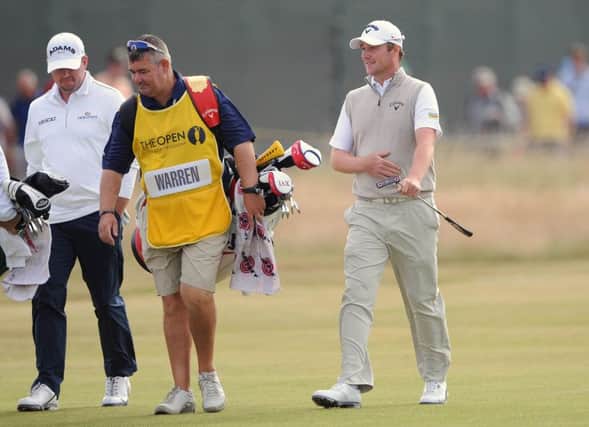 Marc Warren is hoping to secure his place in the next major, the US Open. Picture: Ian Rutherford