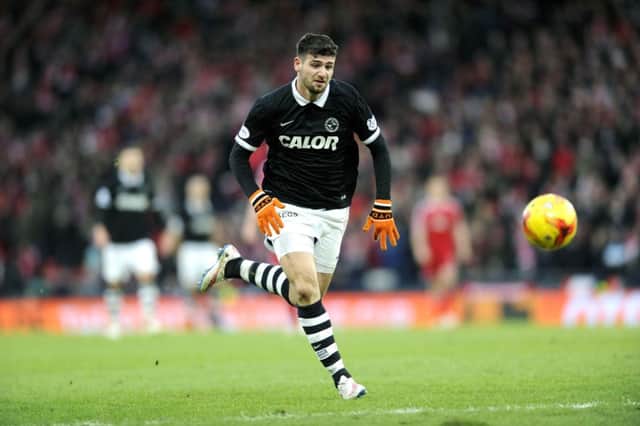 Dundee United's Nadir Ciftci in action. Picture: John Devlin