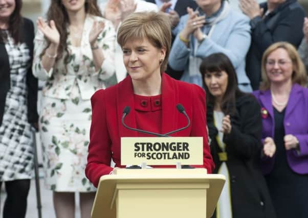 Sturgeon wants to be able to enable communities to have a greater say in local decision making. Picture: Jane Barlow