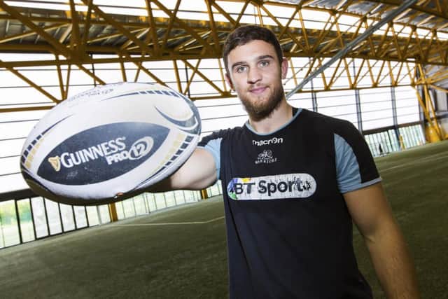 Glasgow Warriors' Adam Ashe. Picture: SNS/SRU