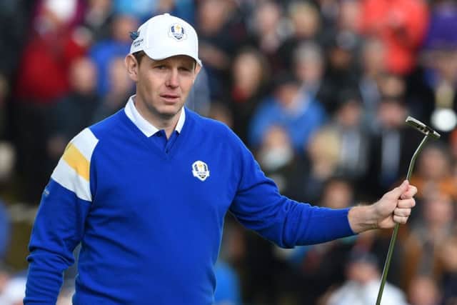 Stephen Gallacher: Fitness race. Picture: Ian Rutherford