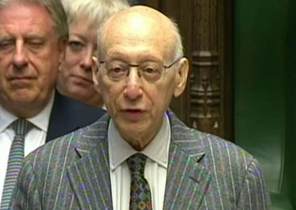 Father of the House of Commons, Sir Gerald Kaufman, has hit out at the SNP MPs. Picture: PA