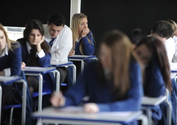 More than 4,000 Scottish pupils have launched petitions criticising an 'impossible' Higher Maths exam. Picture: TSPL