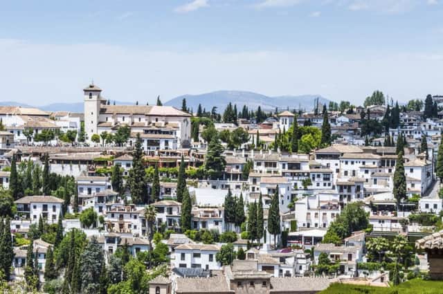 View of  Albayzin, Granada