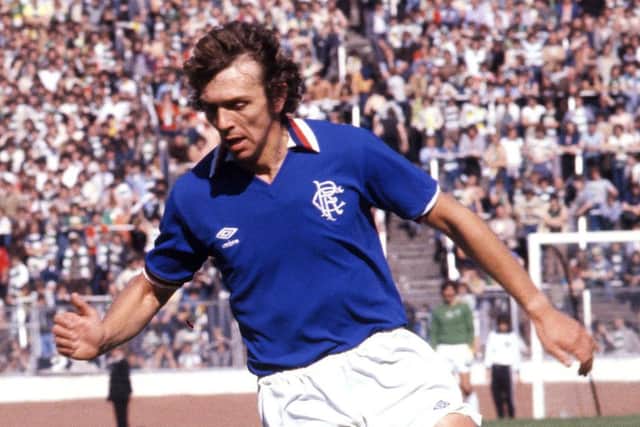 Alex Miller in action with Rangers. Picture: SNS