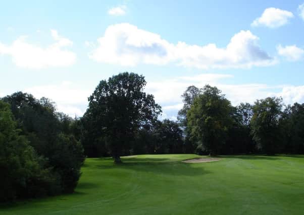 Bellshill Golf Course, where John Ure was hit by a golf ball. Picture: Contributed