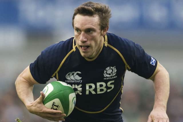 Mike Blair in action for Scotland. Picture: SNS