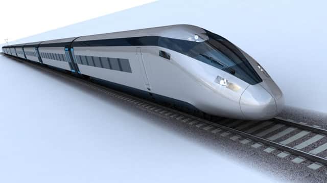 The UK government has claimed a decision is yet to be made on extending HS2 to Scotland. Picture: Contributed