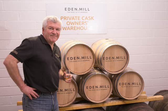 Paul Millers first love  apart, perhaps, from Paris, is the pre-sales of the private casks of whisky from the Eden Mill distillery
