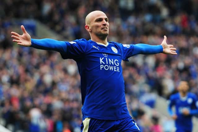 Esteban Cambiasso celebrates scoring the fourth goal. Picture: Getty