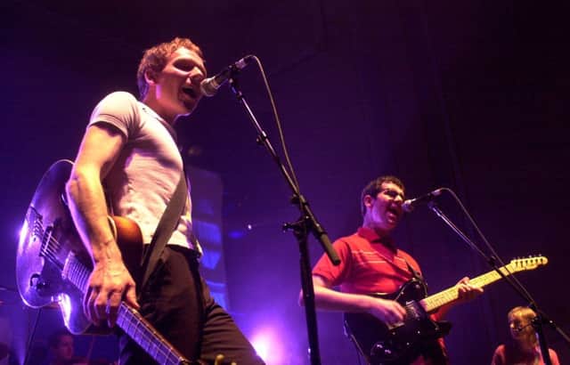 A balancing act for Belle & Sebastian at the Hydro. Picture: Esme Allen