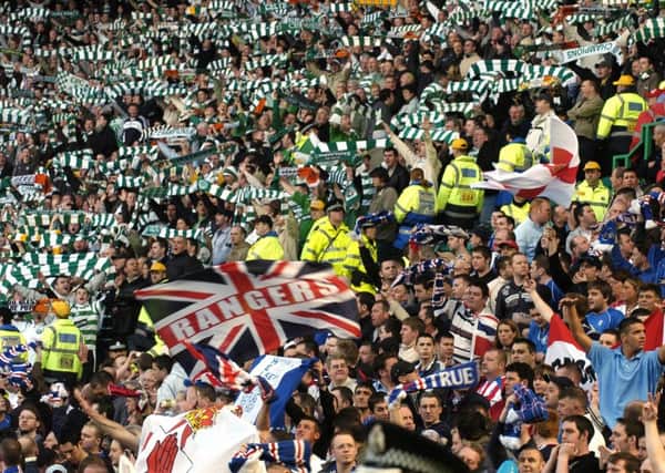 The majority of Scots believe football is the biggest factor deemed to be contributing to sectarian tension. Picture: TSPL