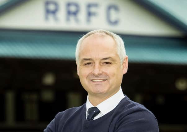 Raith Rovers new manager Ray McKinnon insists he never saw the club as second best. Picture: SNS