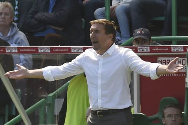 Alan Stubbs doesnt shirk a challenge, but surely he would take Motherwell and aim to be title-winners. Picture: Greg Macvean