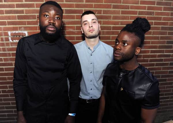 Young Fathers give hope to the music scene. Picture: John Devlin
