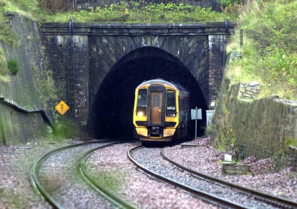 The Winchburgh tunnel will be closed for six weeks to create space for overhead wires. Picture: Julie Bull