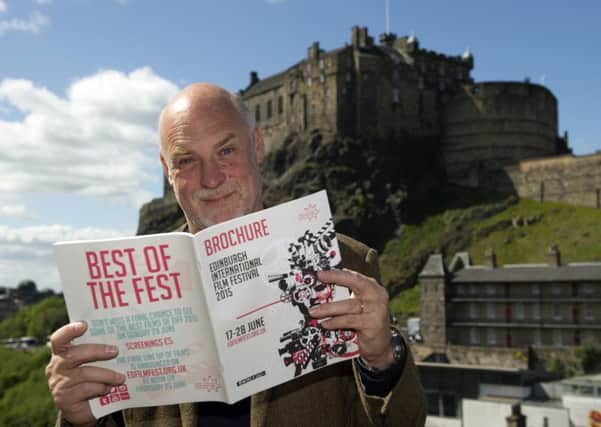 Artistic director Mark Adams at the launch of the Edinburgh Film Festival Programme. Picture: Lesley Martin