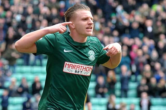 Jason Cummings was the Scottish Championship's top goalscorer. Picture: Jane Barlow