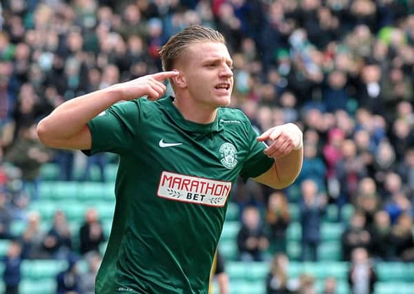 Jason Cummings was the Scottish Championship's top goalscorer. Picture: Jane Barlow