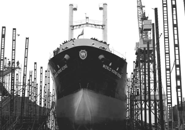 Shipbuilding was big when Scotland was an industrial giant but today SMEs are way ahead. Picture: Allan Milligan
