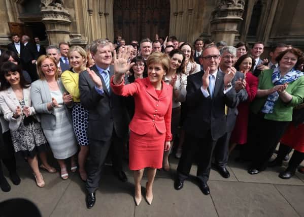 SNP MPs were told to stop clapping. Picture: Getty