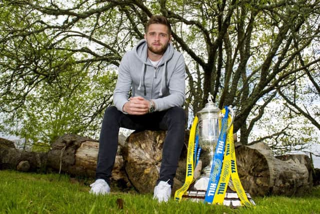 Inverness Caley Thistle's Danny Devine is now looking forward to the Cup final after fortune was kind on him. Picture: SNS