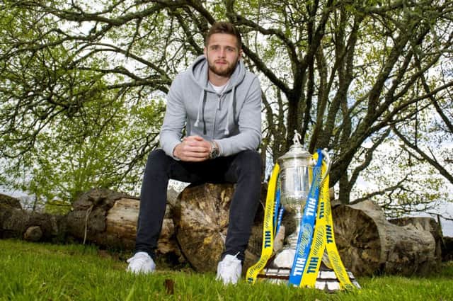 Inverness Caley Thistle's Danny Devine is now looking forward to the Cup final after fortune was kind on him. Picture: SNS