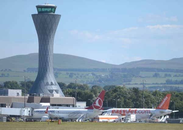 The creation of a mega-hub at Heathrow could see fewer direct long haul flights to Scottish airports. Picture: Neil Hanna