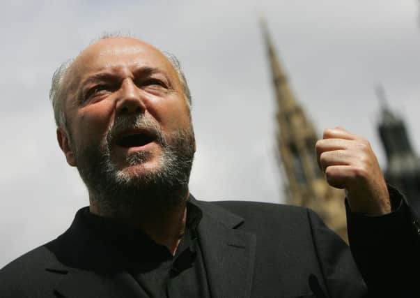 Galloway announced his intentions via Twitter. Picture: Getty