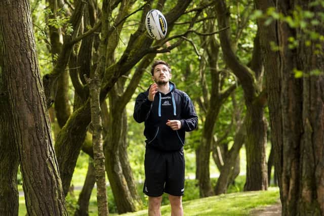 Glasgow scrumhalf Henry Pyrgos says confidence is key to the Pro12 final.  Picture: Gary Hutchison/SNS/SRU
