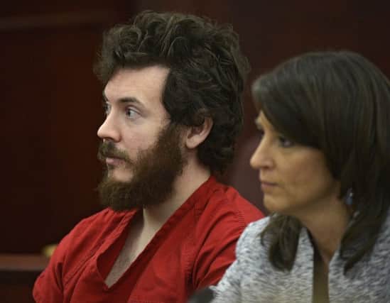 James Holmes killed 12 people and wounded scores of others. Picture: AP