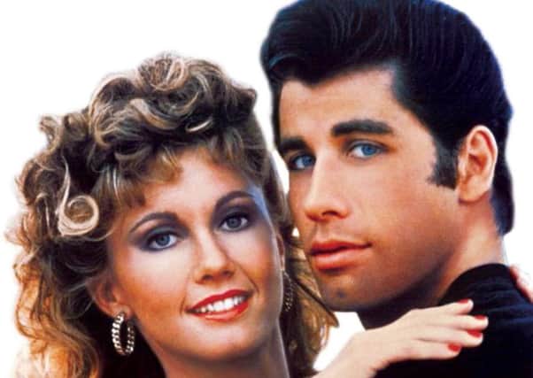 Olivia Newton-John and John Travolta in the original Grease musical. Picture: Grease